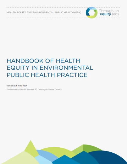 Handbook of Health Equity in Environmental Public Health Practice