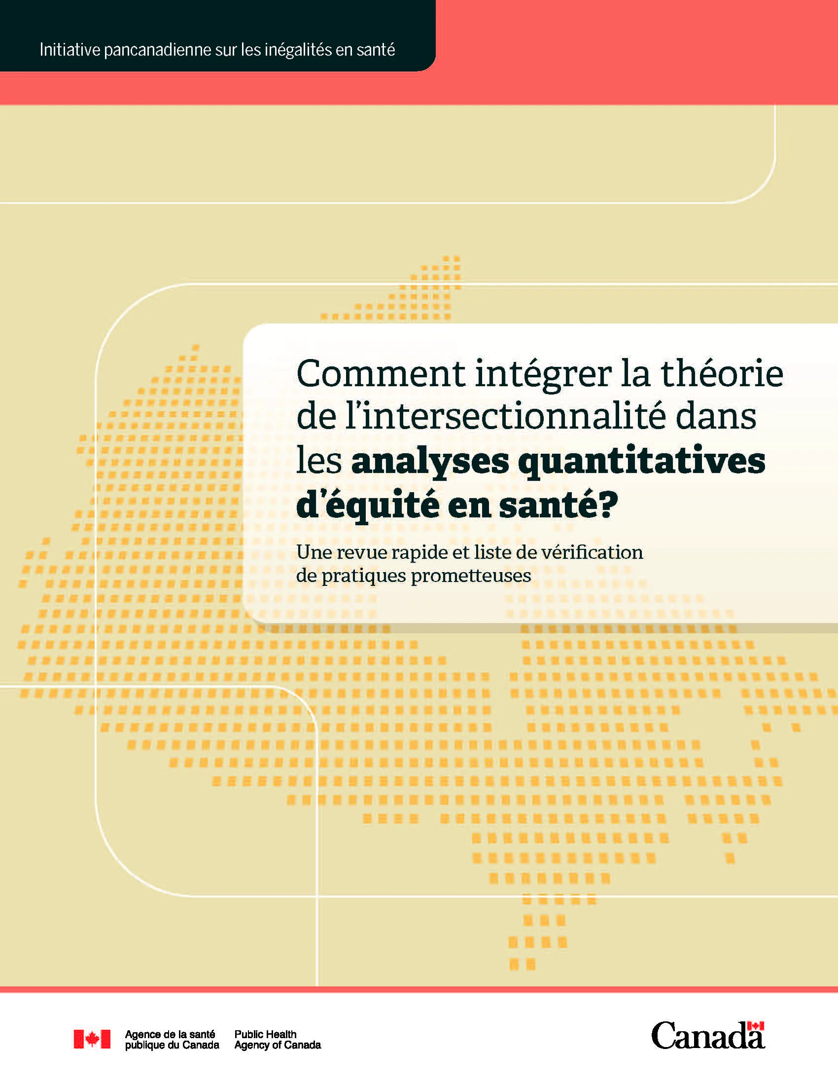 Comment intégrer la théorie de l’intersectionnalité dans les analyses quantitatives d’équité en santé?