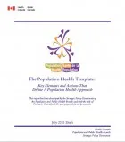 The Population Health Template